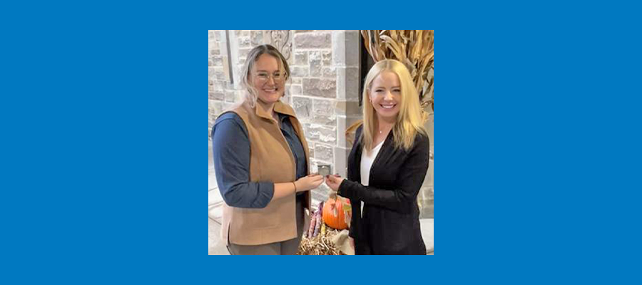 Anna Davis Awarded Safety Challenge Coin